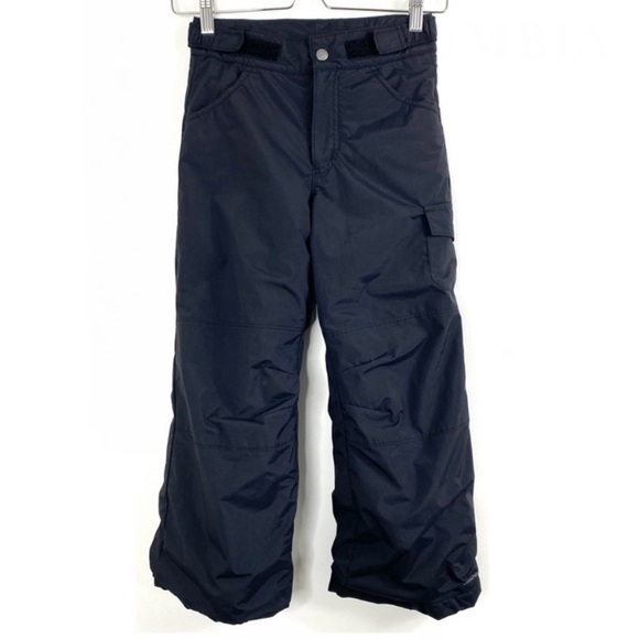 COLUMBIA Ice Slope II Winter Sports Ski / Snowboard Pants in Black Kids S - Picture 2 of 10